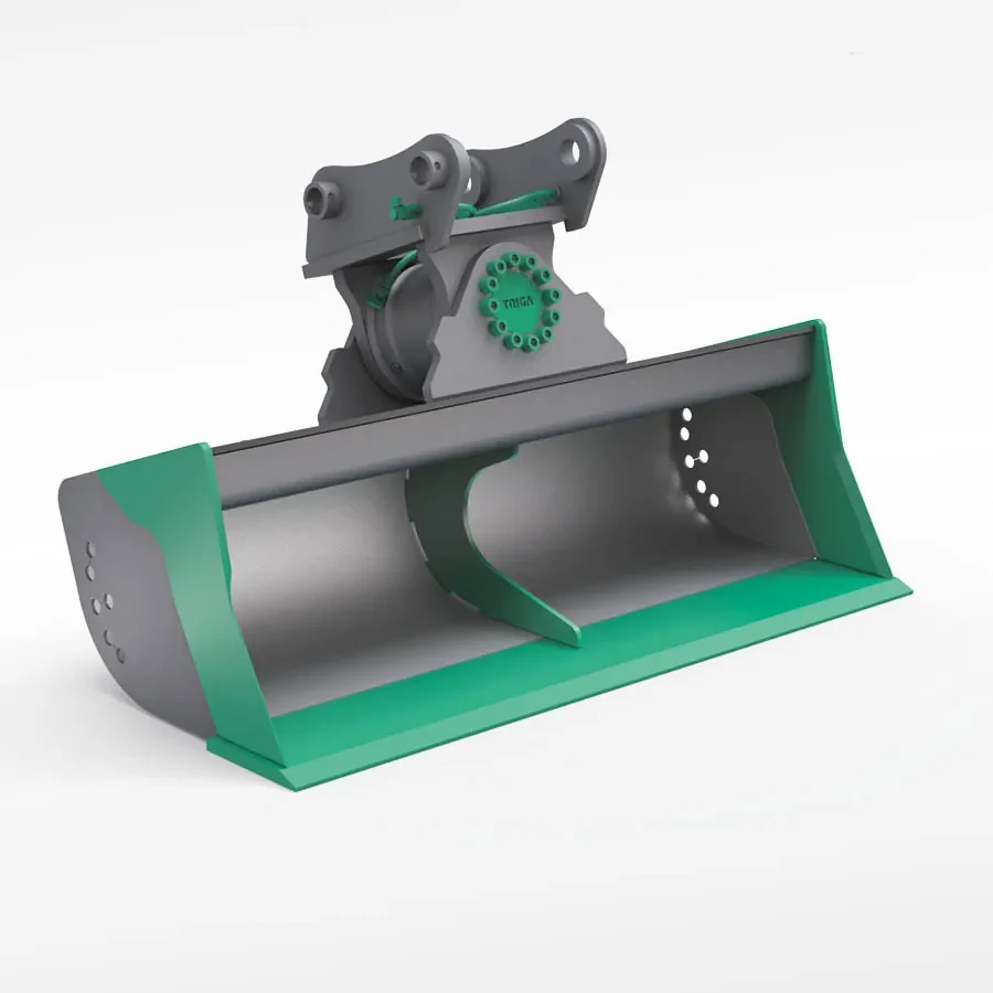 Tilting Grading Bucket with Motor GD